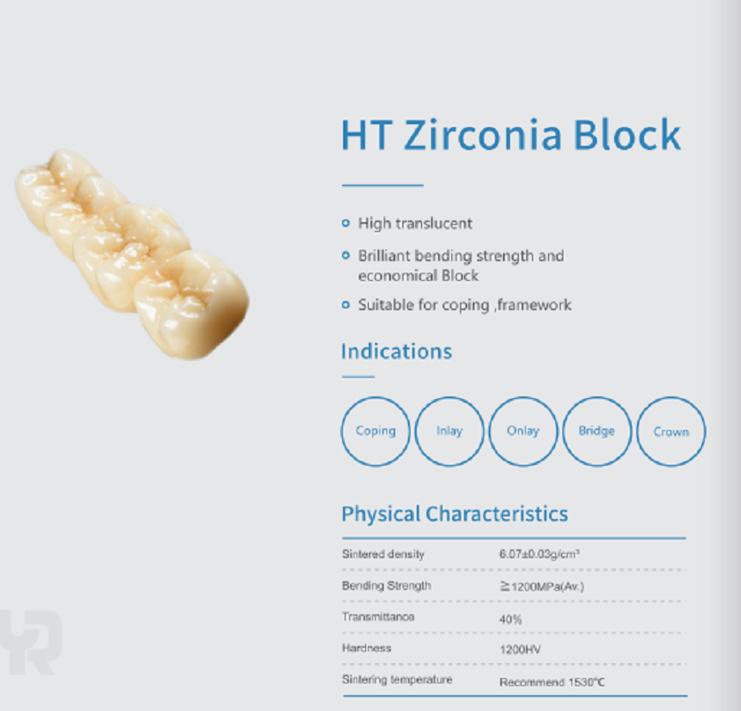 HT zirconia block 