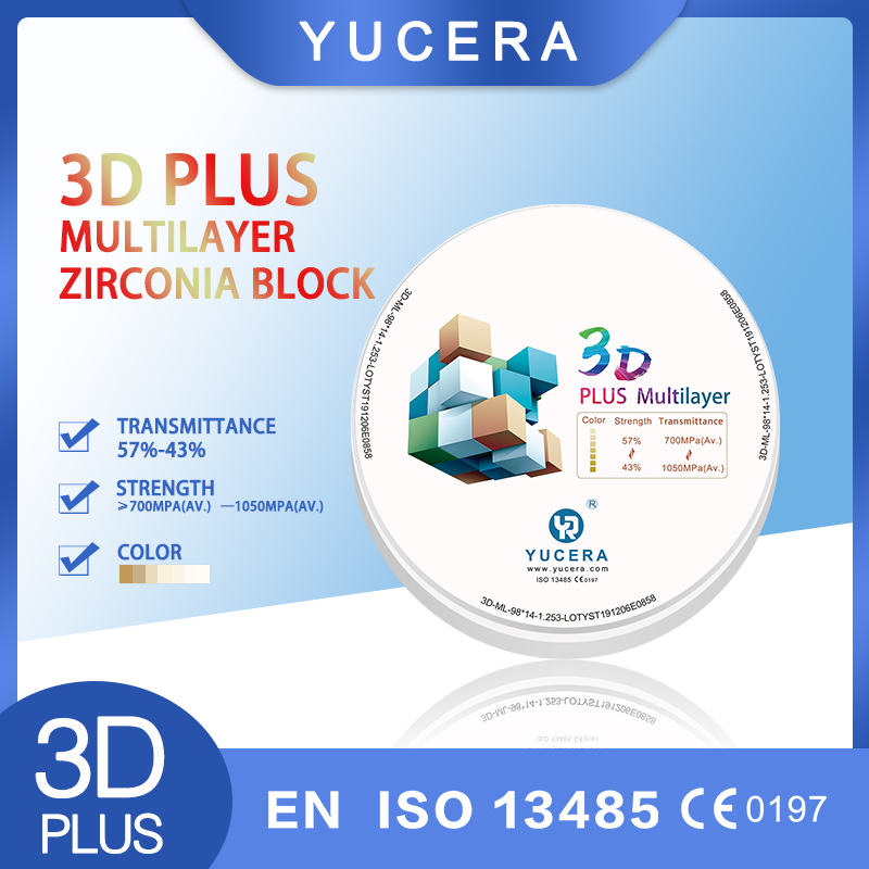 multilayer zirconia block